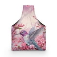 thumbnail image 3 of KUIFORTI Hummingbird Crochet Bag and Tote Yarn Bag Pink Yarn Holder for Crocheting - Crochet Storage Bag for Crochet Hooks, Crochet Accessories, Knitting Bag for Crochet Lovers, Small Size, 3 of 7