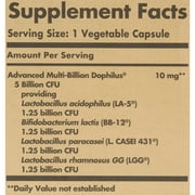 Solgar Advanced Multi-Billion Dophilus Vegetable Capsules - 60 Count