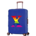 thumbnail image 1 of Luggage Covers Travel Accessories Suitcase Cover Protector Reusable Washable 18-32inch Rainbow Letter Printed Pattern Series 8rainbow X L, 1 of 6