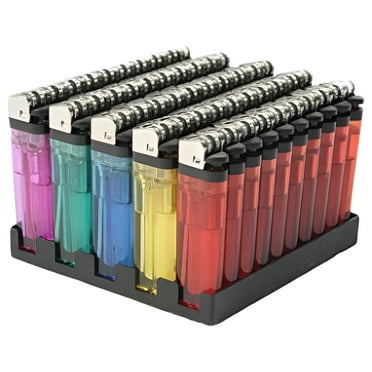 Pack of 50 Wholesale Lot Classic Disposable Cigarette Lighter
