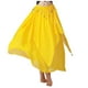 thumbnail image 1 of WILLBEST Vestidos Cortos Para Mujer, Falda De Gasa Para Danza Del Vientre | Falda De Media Falda Para Danza | Actuación Escénica | Ropa De Baile Fluida En Forma De A, 1 of 3