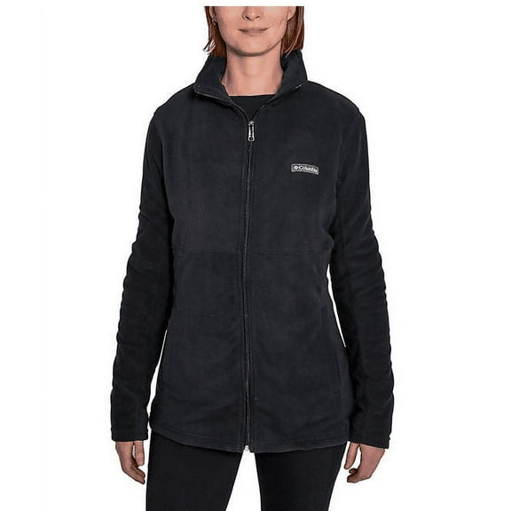 Columbia Women's Basin Trail Full Zip Jacket Black Small