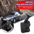 thumbnail image 3 of Perilla de cambio de velocidad Ehuebsd 5 perillas de cambio para Peugeot 206 207 de velocidad palanca de cambios cubierta de arranque, 3 of 8