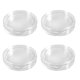 thumbnail image 1 of 40 Pzs Caja de Monedas de Plastico Transparente Redonda Pequena 18mm, 1 of 4