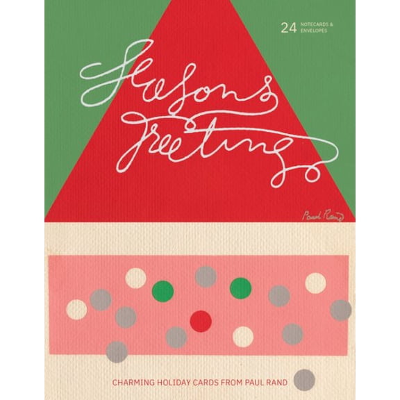 Pre-Owned Season's Greetings: Charming Holiday Cards from Paul Rand (Hardcover)