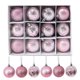 thumbnail image 1 of Bolas de Navidad Bolas galvanizadas pintadas Decoración de fiesta para Año Nuevo (Rosa) Wdftyju Para estrenar, 1 of 3