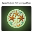 thumbnail image 2 of 4 Pcs Beach Sea Starfish Crystal Glass Drawer Knob Pull Handle Ergonomic 30mm Glow in The Dark Furniture Cabinet Handle for Kitchen Dresser Cupboard Wardrobe, 2 of 7