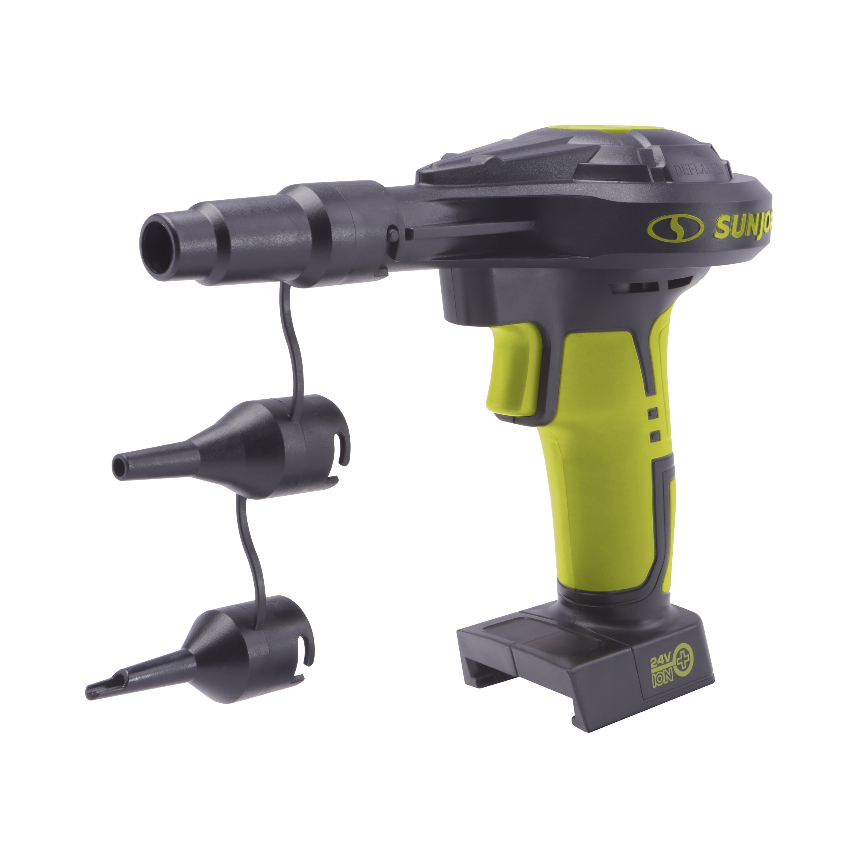 Buy Sun Joe 24VAJCAJVLTE 24V iON+ High Volume Inflator & Portable