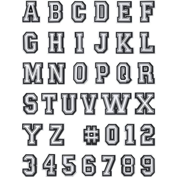 Shoe Charms, 37 PCS PVC A-Z and 0-9# Number Letter Shoe Charm Alphabet Clog Charm Different Shape for Croc Shoes Shoe Charms for Girls