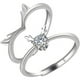 thumbnail image 1 of 1 par de anillos de pareja anillos anillos de apertura ajustables anillos de San Valentín regalo, 1 of 5