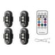 thumbnail image 1 of 4PCS Wireless LED Strobe Lights with Remote Control, 8 Colors USB Charing Waterproof Emergency Warning Lights, 1 of 5