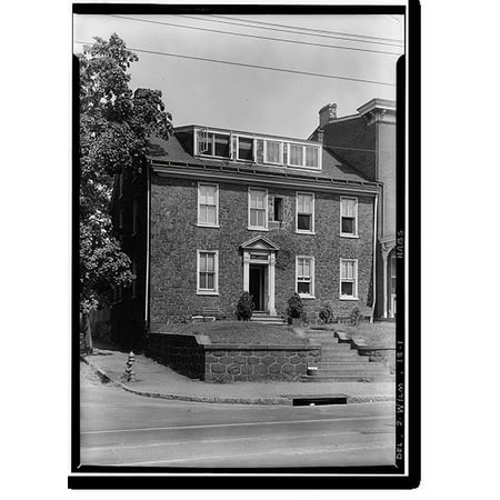 Historic Print, William Lea House, 1901 North Market Street, Wilmington, New Castle County, DE, 16" x 20"