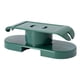 thumbnail image 3 of Soporte para regleta de enchufes de pared para gestión de cables en oficinas, baños y cocinas. Verde, 3 of 9