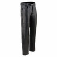 thumbnail image 1 of Milwaukee Leather Men's 1.2mm Premium Leather Overpant Fully (Black, Size 30), 1 of 4