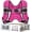Pink, variant on Comfortable & Durable Rucking Vest for Walking, Running & Strength Training – Weighted Vest for Women & Men with Reflective Stripe and Adjustable Buckle
