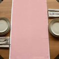 thumbnail image 5 of Happy Easter Table Runner, Cute Bunny Colorful Eggs Spring Flowers Pink Blue Washable Cotton Linen Table Runners 36 Inches Long, Dresser Scarf Runner for Nightstand/End Tables/Round Tables 13''x36'', 5 of 9