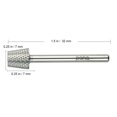 thumbnail image 2 of Pana 3/32" 4 Week Tapered Backfill Carbide Nail Drill Bit - Medium Grit - For Electric Dremel Drill Machine (Silver), 2 of 6