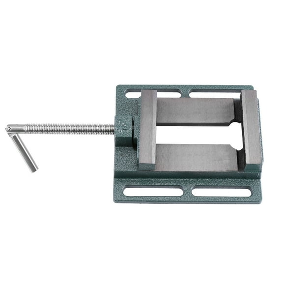 Drill Press Vise Heavy Duty 6 Inch Cast Iron Vise High Clamping Force for Workbench Benchtop Drill Presses Milling Machine