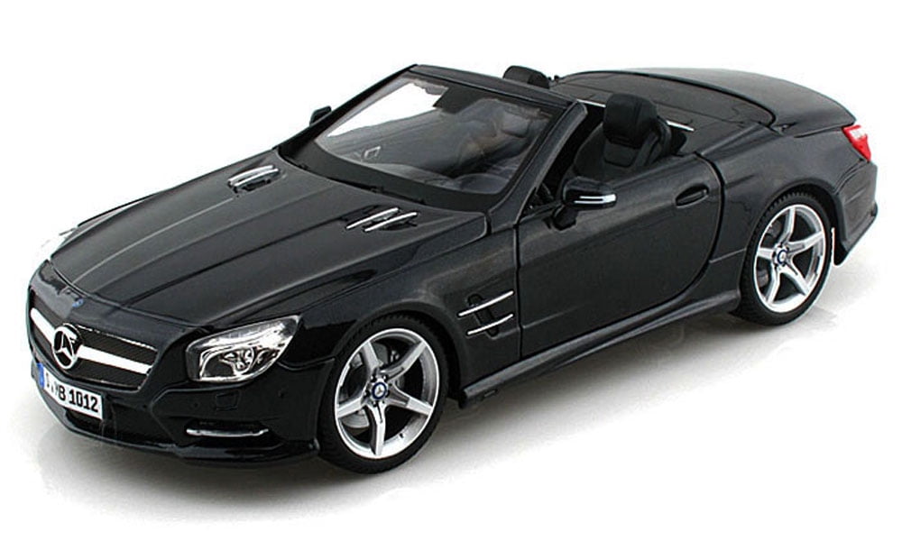 Mercedes-Benz SL500 Convertible, Black - Maisto 31196 - 1/18 Scale Diecast  Model Toy Car