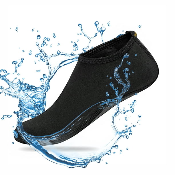 Odoland Quick-dry Water Shoes, Anti-slip Aqua Socks for Yoga Surf Pool ...