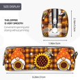 thumbnail image 3 of Honeii Sunflower Gnomes and Bees Pattern Pencil Case, Pencil Pouch, Pencil Case Small, Pencil Pouch Aesthetic, PVC Pencil Pouch, Pencil Bag, Makeup Pouch, 3 of 7