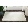 thumbnail image 7 of Nourison Malibu Shag Solid Shag Ivory 3' x 5' Area Rug, (3' x 5'), 7 of 7
