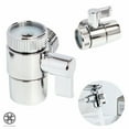 thumbnail image 3 of Luxtrada Switch Faucet Adapter Kitchen Sink Splitter Diverter Valve Water Tap Connector For RO Filter M22X24M, 3 of 11