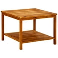 thumbnail image 1 of vidaXL Coffee Table 60x60x45 cm Solid Acacia Wood, 1 of 5