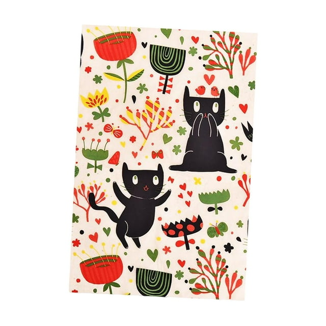 jifeng Ceramic Decal Applique Porcelain Decal Paper Sticker Pottery Clay Transfer Paper Cat