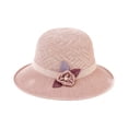 thumbnail image 3 of Sales 2026 Under $5 Light Violet Beach Straw Hats for Women GIJNRIUIUA Women's Hat Large Brim Sunshade Hat Hollow Breathable Fisherman Hat Decoration Can Be Folded Visor Hats, 3 of 3