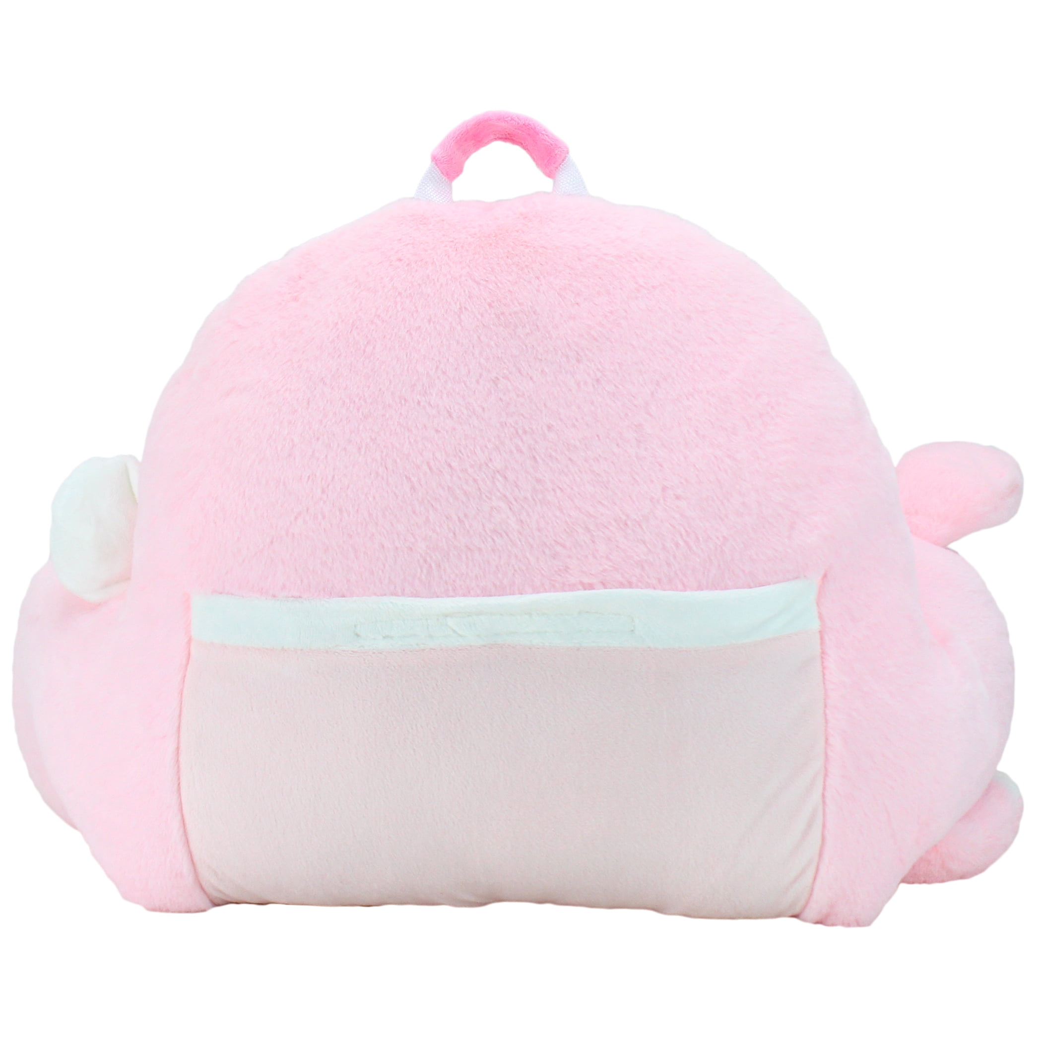 Sweet Seats Pink Bunny Backrest Pillow for Kids, 26" x 14"
