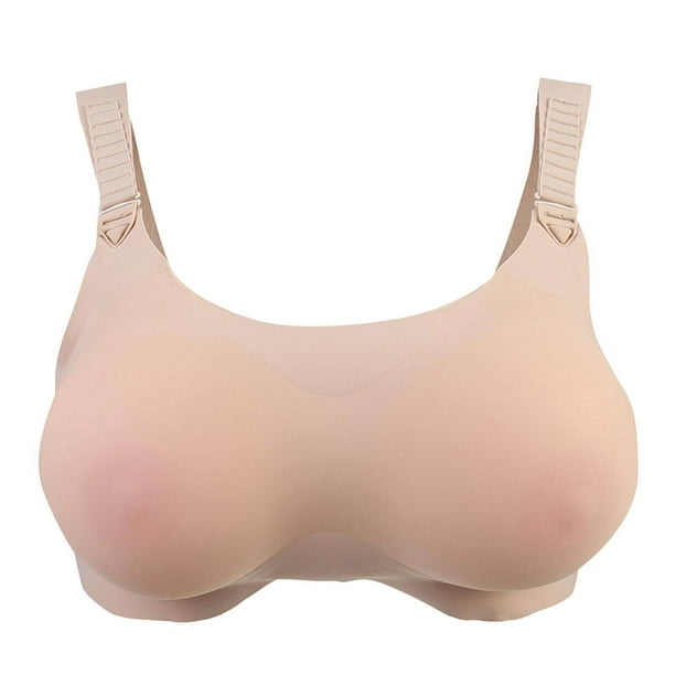 Special Pocket Bra for Silicone Breast Forms Post Surgery Mastectomy  Crossdress White Bra Size 40/90