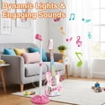 thumbnail image 2 of Childrens Guitar Toys Simulate Playing Electric Guitar Bass, 2 of 5
