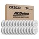 thumbnail image 1 of Batería ACDelco CR2032 de litio tipo moneda de 3 V (paquete de 24), 1 of 7