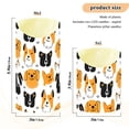 thumbnail image 4 of Cute Cartoon Dog Pattern Flameless Candles 2 PCS with Remote Realistic Moving Flame LED Tapered Pillar Set for Home Decor, 4 of 7