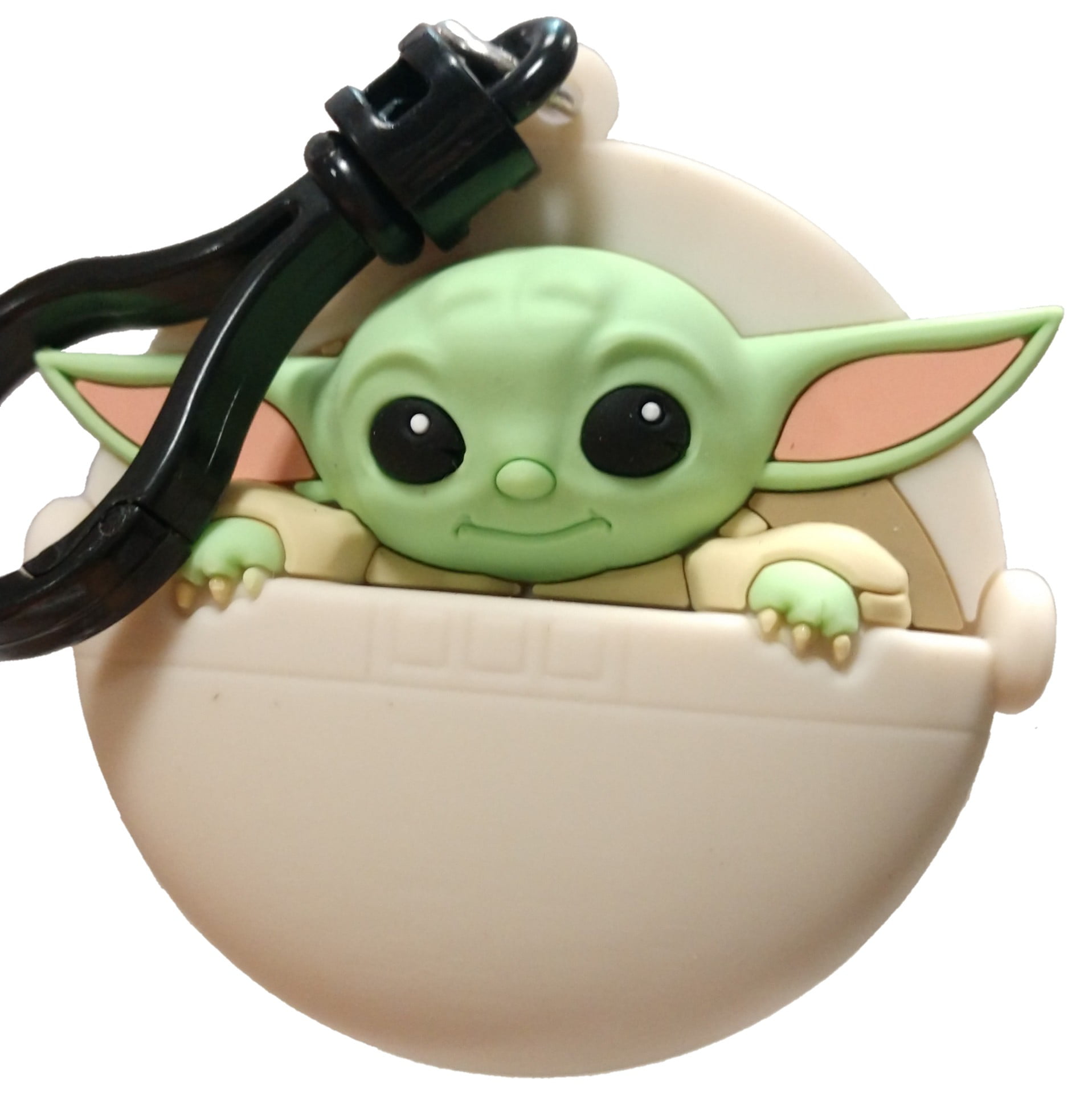 Star Wars Yoda Baby Keychain Mandalorian Cute Yoda Silicone Cartoon Figure Bag