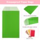 thumbnail image 3 of Uxcell 100Pcs Bolsas de Papel Kraft, 6" x 3" Bolsas de Caramelo Impermeables, Bolsas de Favor Planas, Bolsas de Regalo Pequeñas, Verde Fruta, 3 of 6