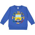 thumbnail image 2 of Inktastic School Bus with Pencils and Crayons Toddler Sweatshirt, 2 of 4