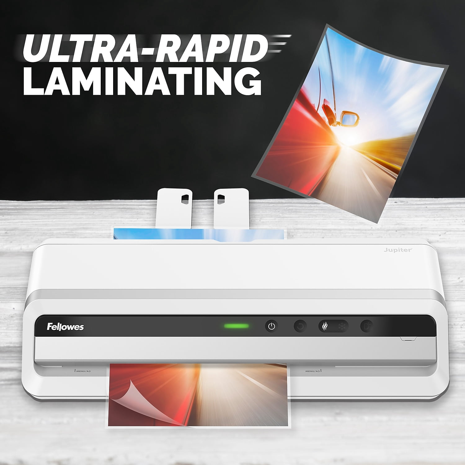 Fellowes Jupiter 125 Thermal & Cold Laminator 12.5" Width White (5746301)