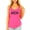 Neon Pink Tank Top, variant on Howdy Bull Skull Tank Top for Women and Teens Country Western Summer Shirt White Tank Top Medium