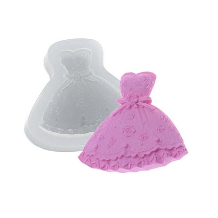 

Wedding Dress (L) Silicone Mold