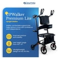 thumbnail image 2 of LifeWalker UPWalker EZ Lite Déambulateur Vertical Léger à Roulettes pour Aînés, 2 of 8