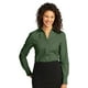 Port Authority L640 Femmes Crosshatch Easy Care Shirt&44; Vendanges - 2XL – image 4 sur 6