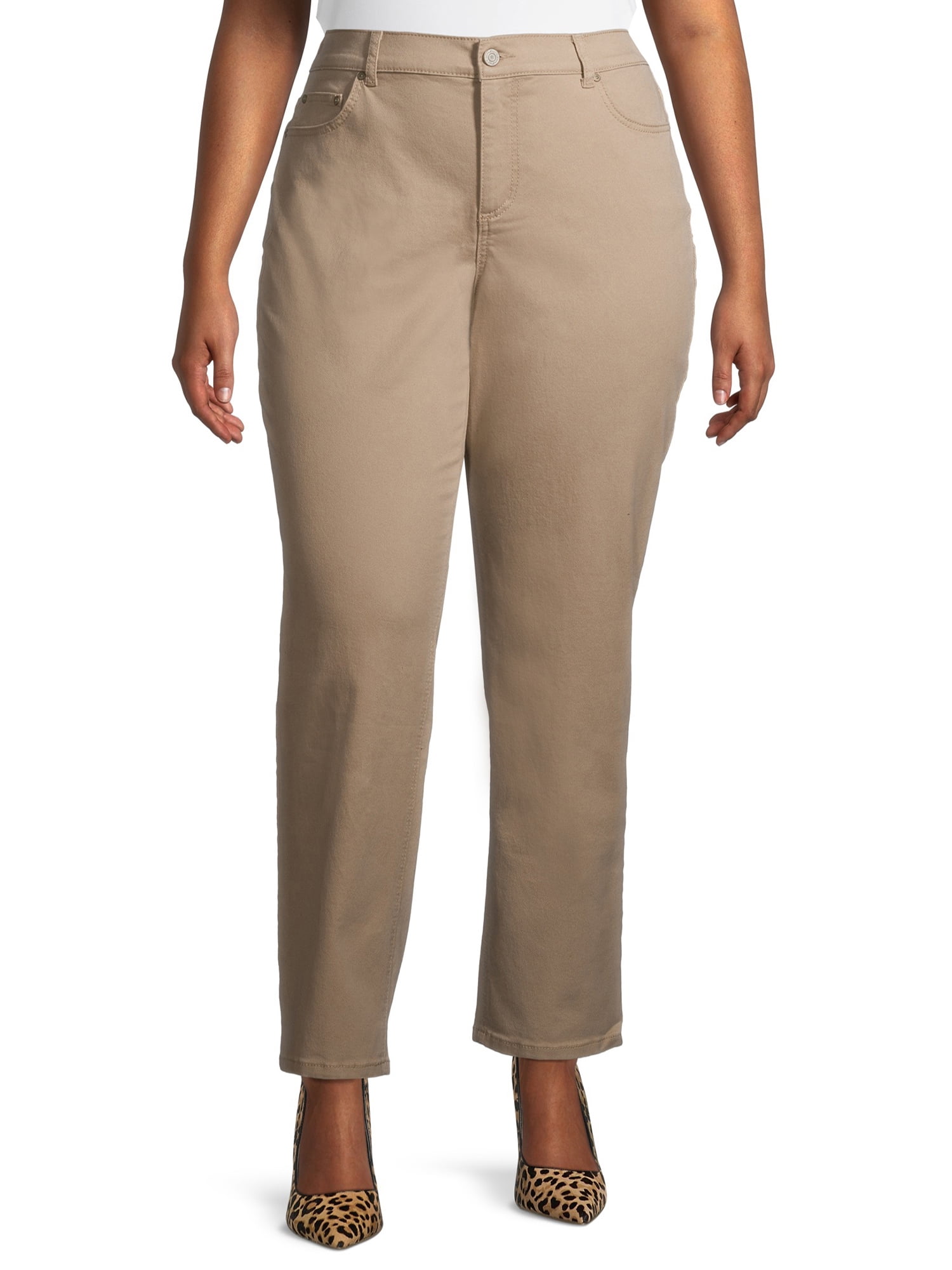 Terra u0026 Sky Women's Plus Size Straight Leg Jeans - Walmart.com