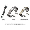 thumbnail image 2 of letairis Gold Stainless Steel Metal Strap For Wide Compatibility Smartwatches Easy To Install Watch Strap gold 24mm, 2 of 6
