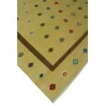 thumbnail image 3 of Berjasta Patti Lt. Gold/Green Rug, 8'5" x 11'4", 3 of 9