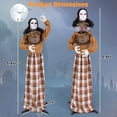 thumbnail image 3 of Gymax Halloween Animatronics w/ Red Light Up Eyes Motion & Sound Activated, 3 of 9
