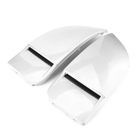 

Fog Light Cover Fog Light Bezel Covers Matte Black Easy To Install With ABS Material For Protection For Impreza 8th STI WRX 2004 2005 White