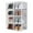 Large Clear/White, variant on OnDisplay Clik Stackable Interlocking Shoe Box System (Large Clear/Black, Single Box)