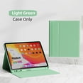 thumbnail image 1 of Para Samsung Galaxy Tab S7 FE S7 S8 Plus S6 Lite 2020/2022 A7 10.4 A8 10.5 Funda De Teclado Ligero Ultra Delgado De Cuero PU Con Soporte Para Ranura Para Lápices, 1 of 4